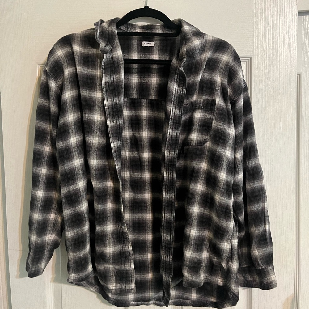 Garage Grey Flannel Shirt